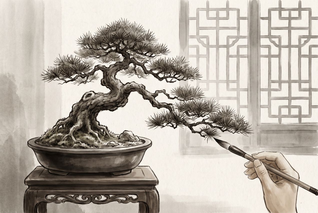 免费菠萝案头清供盆景制作视频教程 - www.rvfnj02.cn